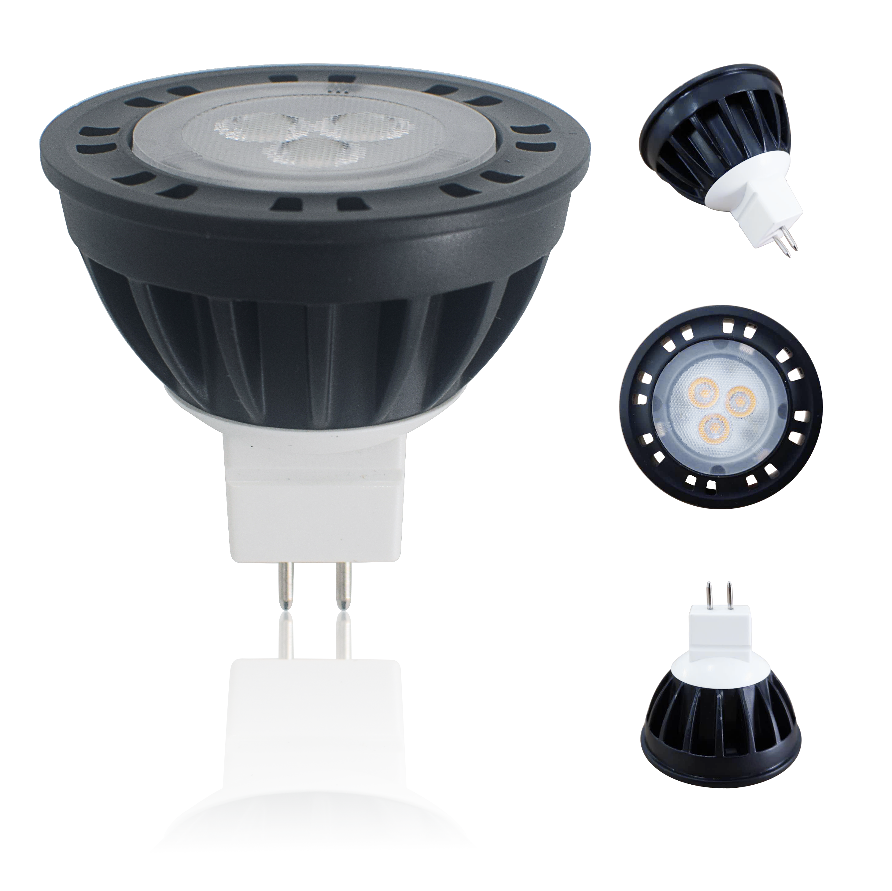 Foco Embutido Piso 12V Bronce Con Ampolleta - Imagen 5